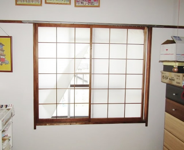 名古屋市緑区　内窓インプラス　Low-E複層ガラス グリーン(高遮熱型）取付け工事